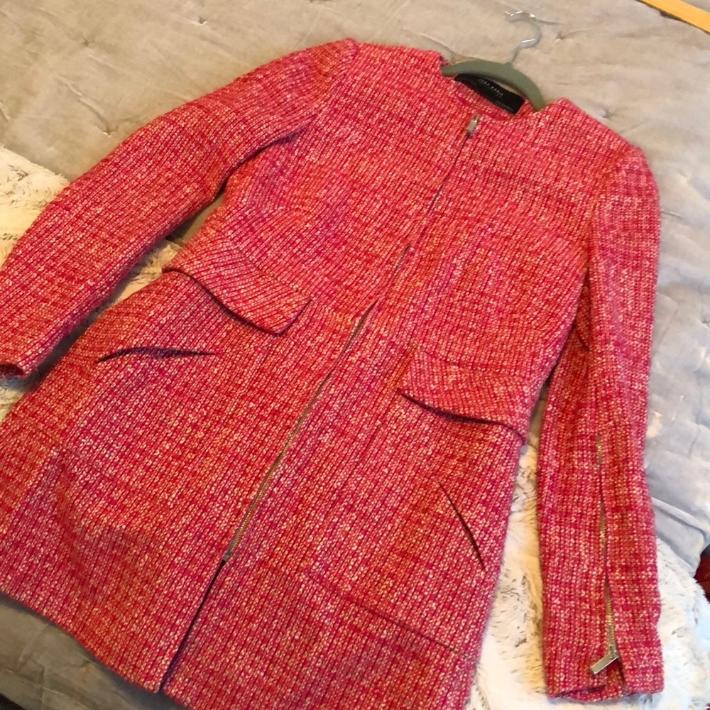Pink Zara Coat